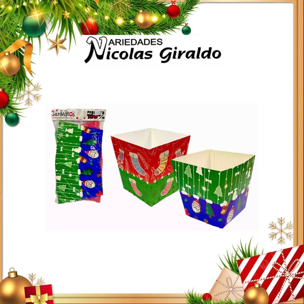 BASE ANCHETA NAVIDAD PIRAMIDE X6