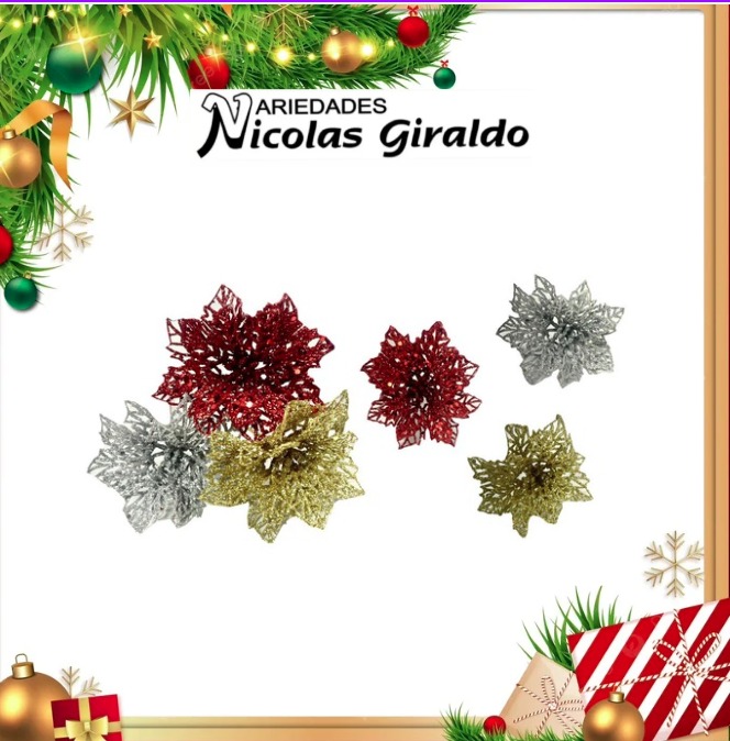 @FLOR NAVIDEÑA MIRELLA PEQUEÑA