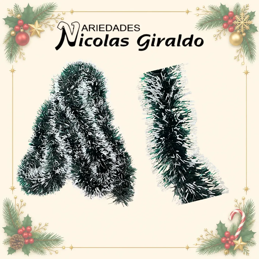 GUIRNALDA 9 CM X2MTS PUNTA NEVADA