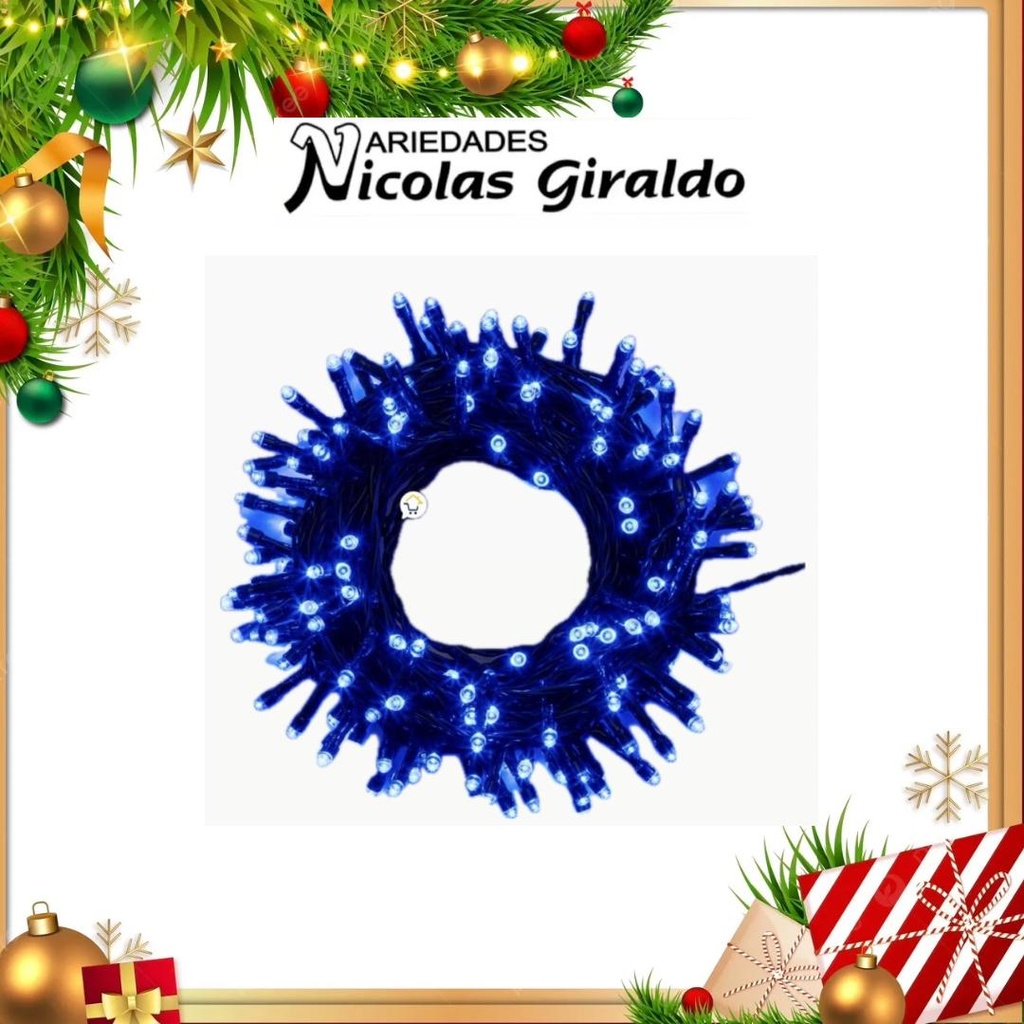 @INSTALACION LED X300L LINEAL AZUL 24 MTS CABLE VERDE