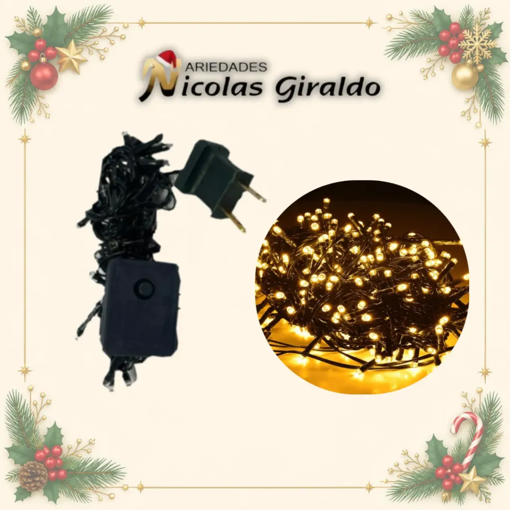 [A0322GC] INSTALACION LED X 36L CALIDA 3.5 MTS CABLE VERDE