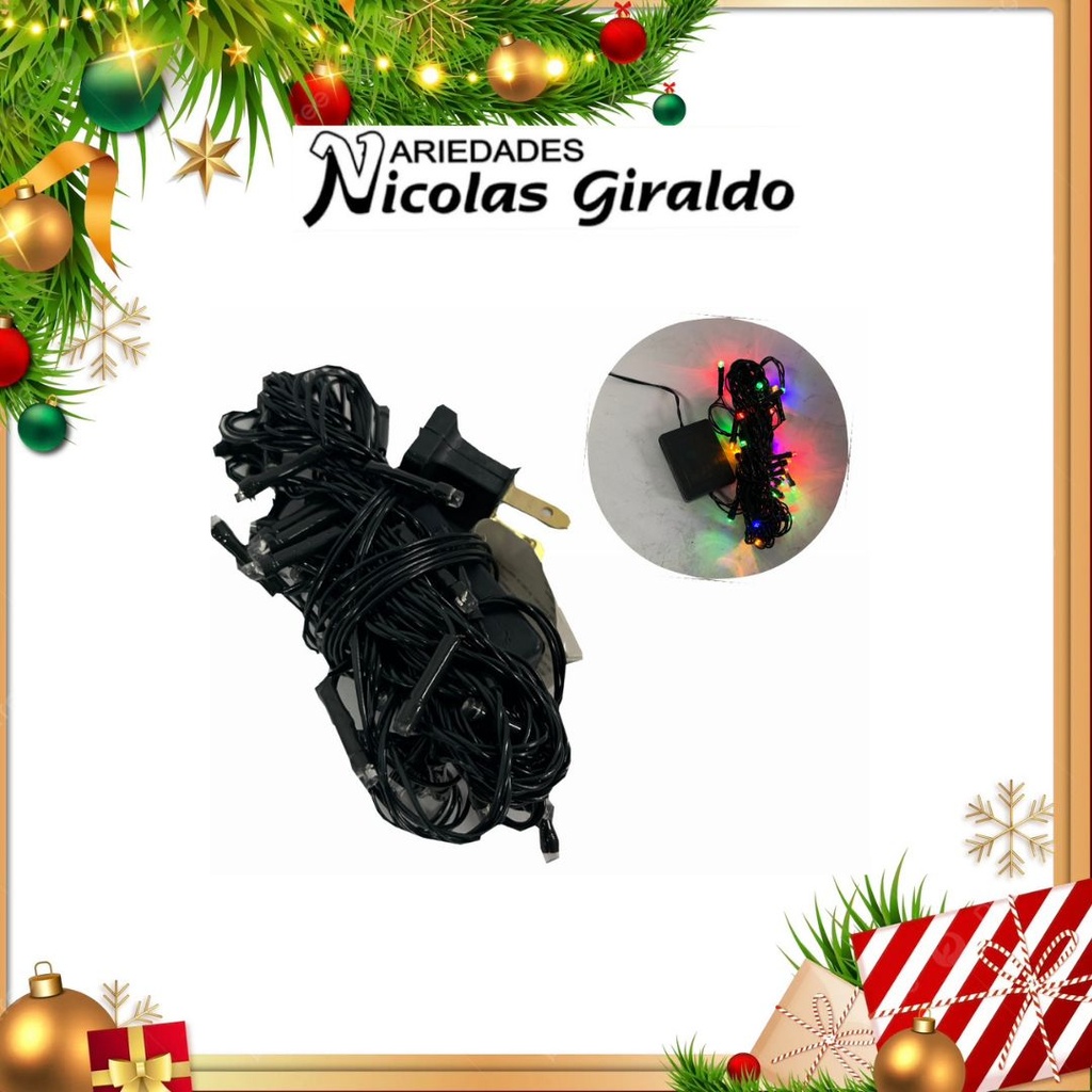 @INSTALACION LED X 36L MULTICOLOR 3.5 MTS CABLE VERDE