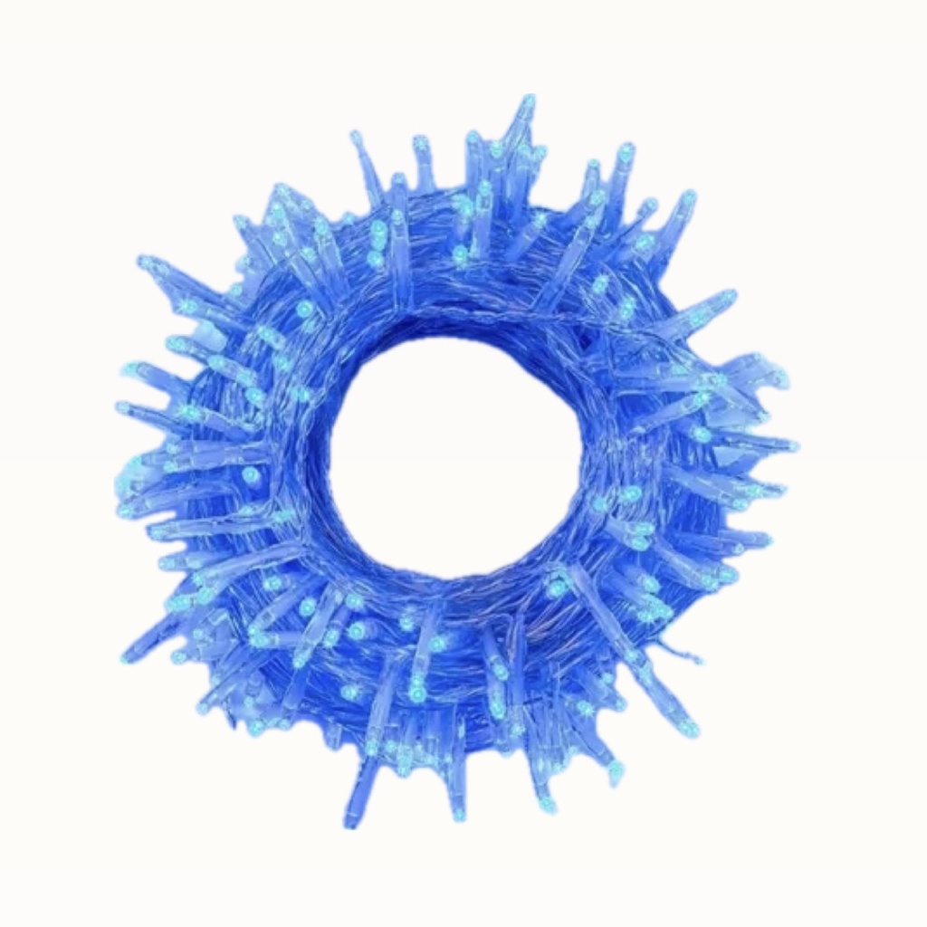 @INSTALACION LED X100L LINEAL AZUL 9 MTS CABLE TRANS