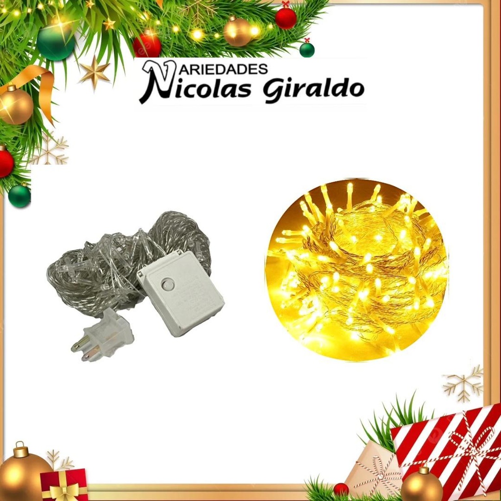 @INSTALACION LED X100L LINEAL CALIDA 9 MTS CABLE TRANS