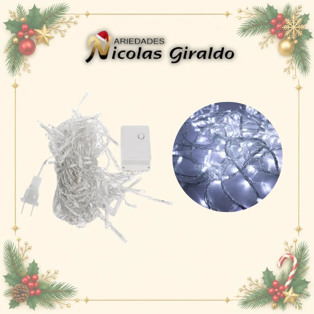 INSTALACION LED X200L LINEAL BLANCA 18 MTS CABLE TRANS