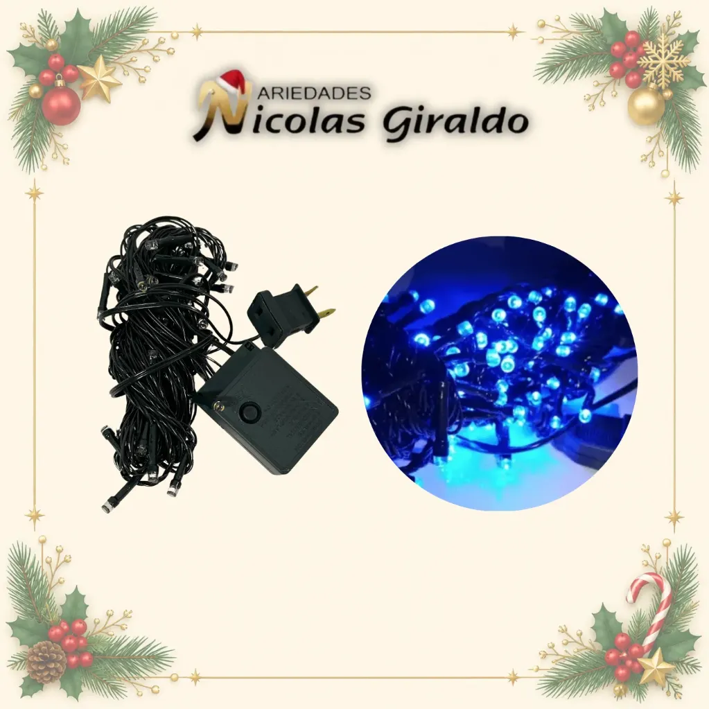 INSTALACION LED X56L LINEAL AZUL 6 MTS CABLE VERDE