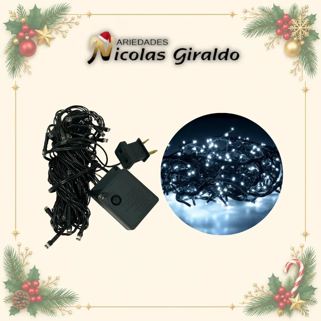 [A0323GW] INSTALACION LED X56L LINEAL BLANCA 6 MTS CABLE VERDE
