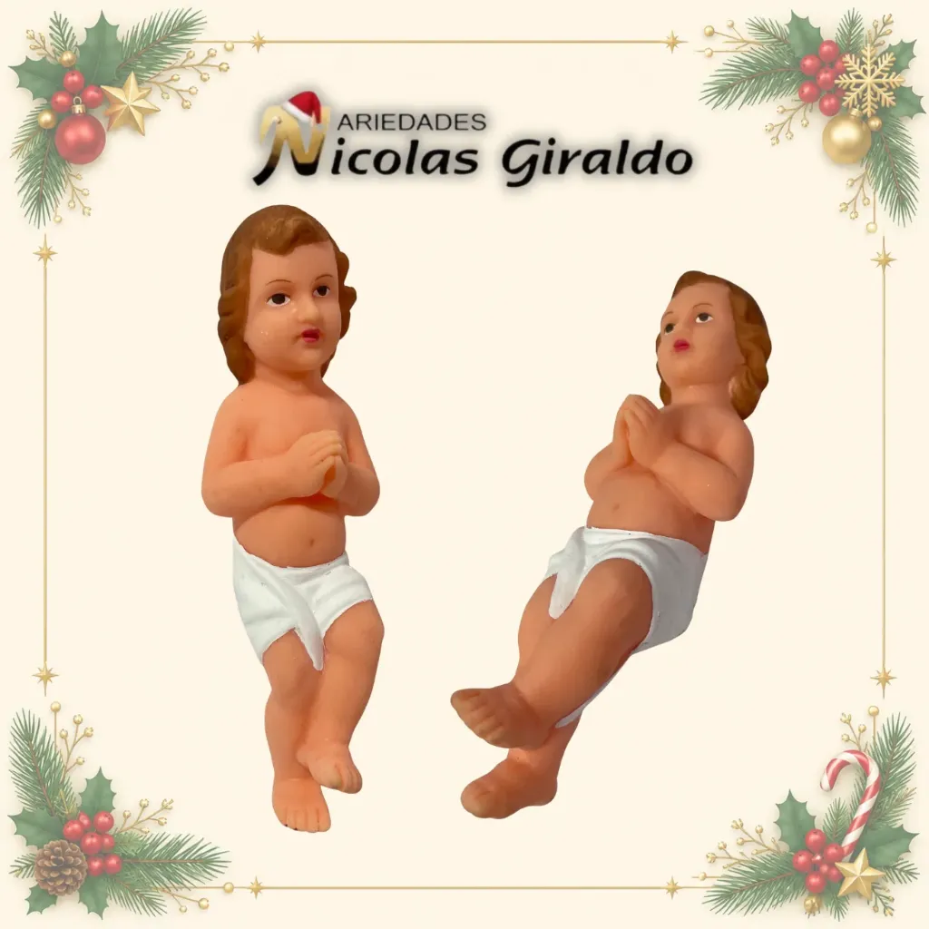 NIÑO DIOS PLASTICO FINO #28 CM
