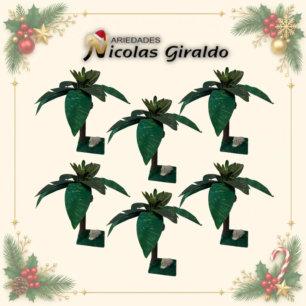 PALMERA SENCILLA PQT X6