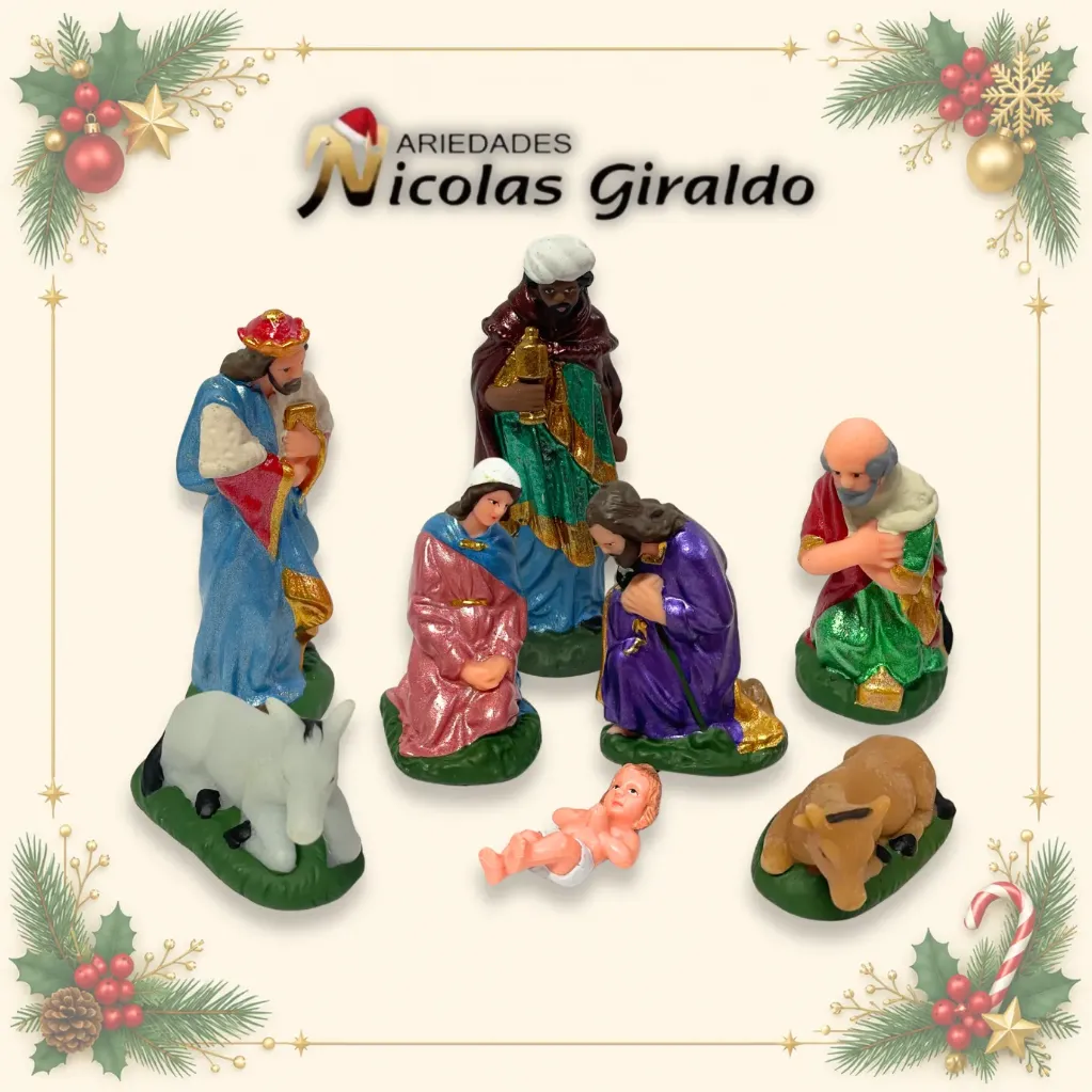 PESEBRE PLASTICO FINO #15 CM MUÑEPLAS