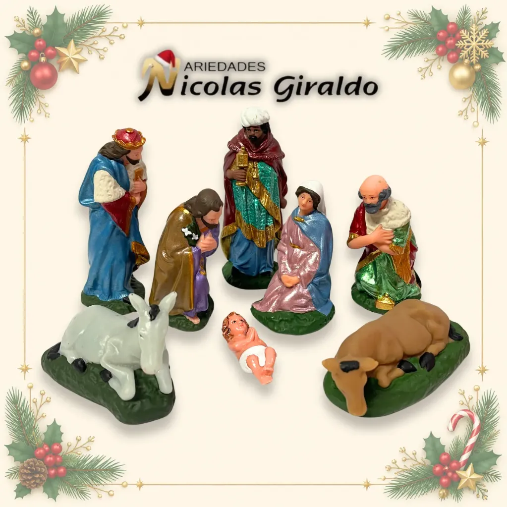 PESEBRE PLASTICO FINO #18 CM MUÑEPLAS