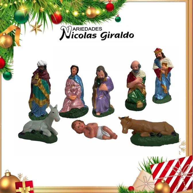 PESEBRE PLASTICO FINO #22 CM COLMUÑECOS