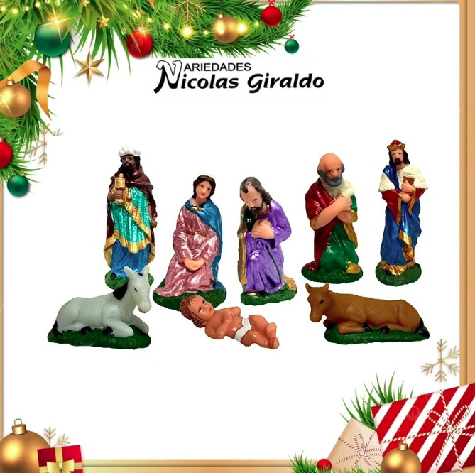 PESEBRE PLASTICO FINO #28 CM MUÑEPLAS