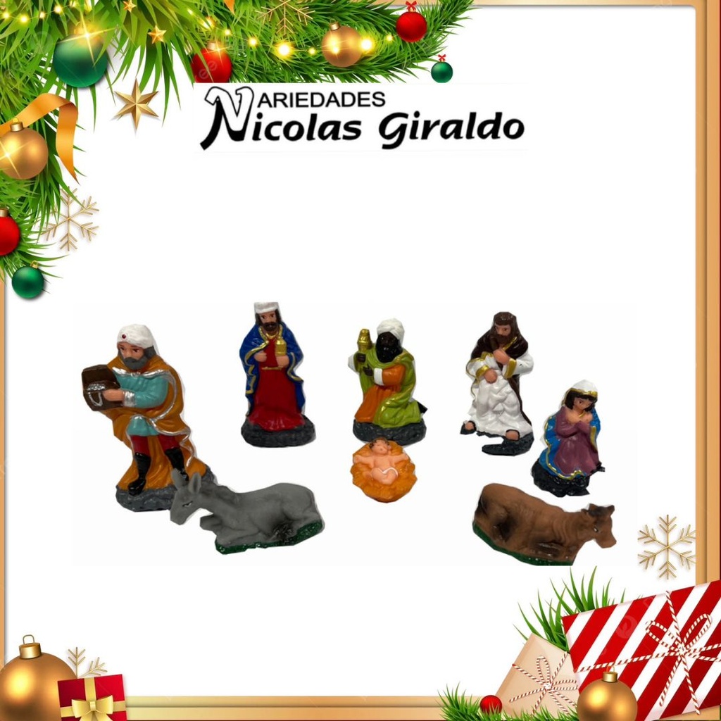 PESEBRE ESTRELLAS BELEN #12 COLOR