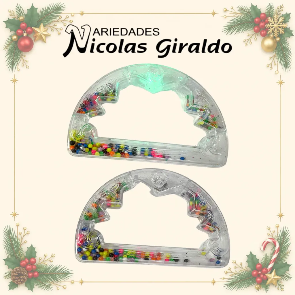 [AN0006] PANDERETA LED MEDIA LUNA GRANDE 