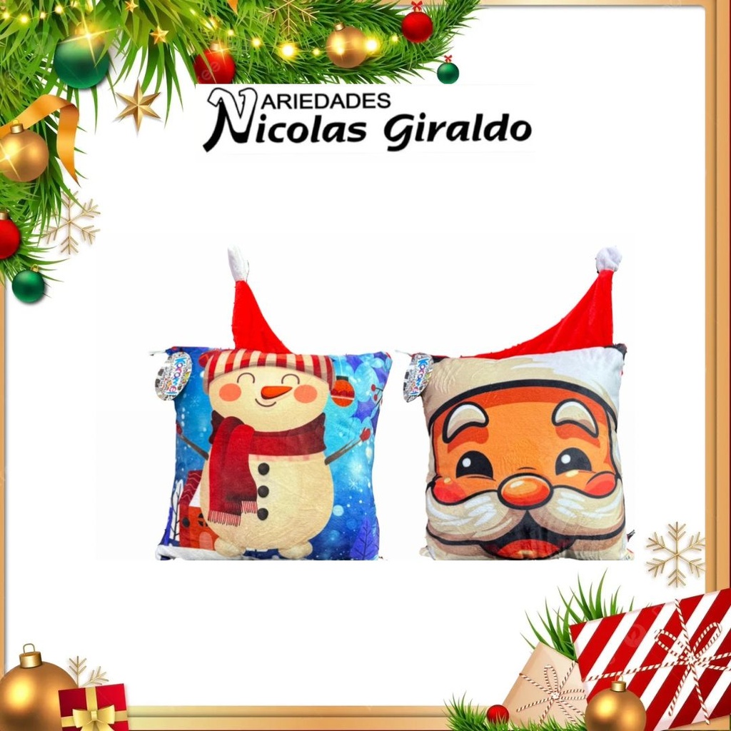 COJIN NAVIDEÑO FINO GORRO 
