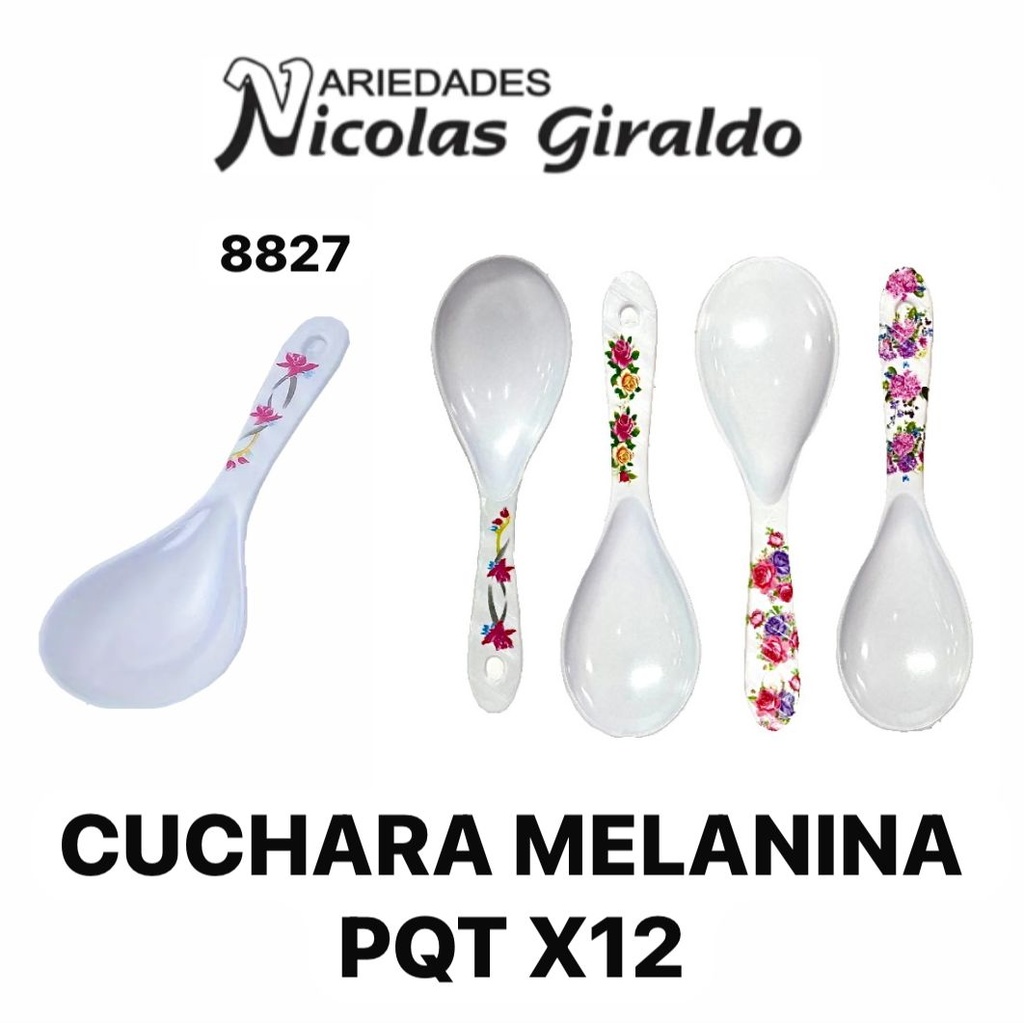 @Cuchara melanina PQT X12 (UND $550)