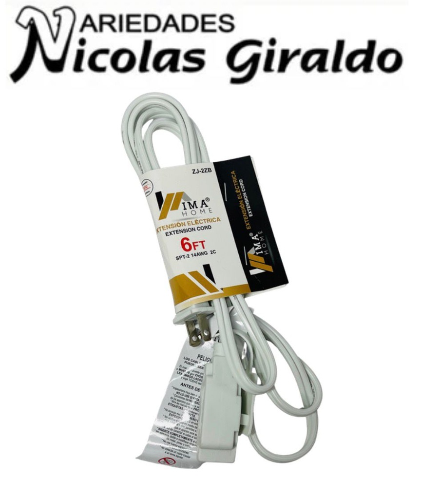 Extension blanca ima home x6FT