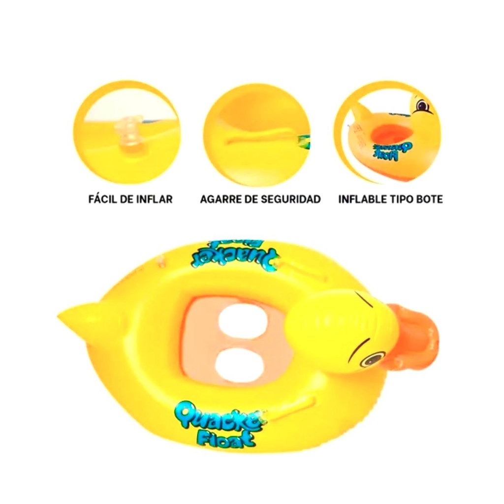 Flotador lancha pato