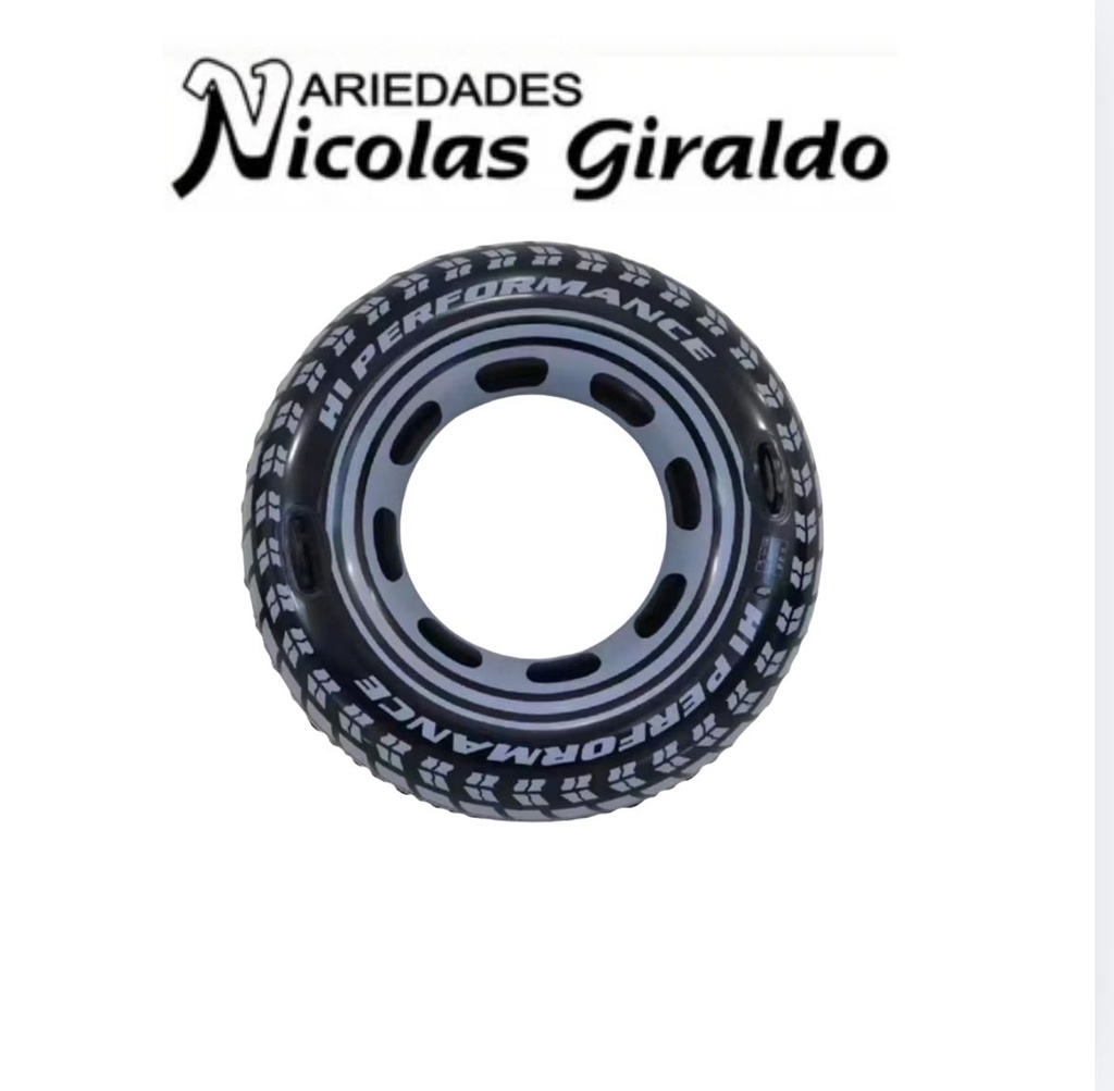 Flotador redondo forma llanta #90