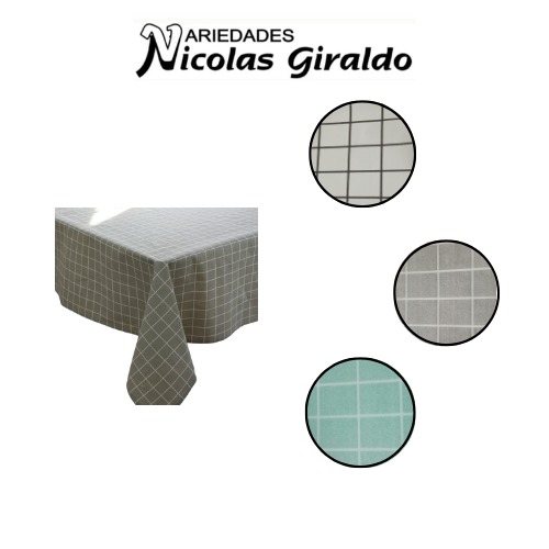 Mantel mesa fino retangular 106x152