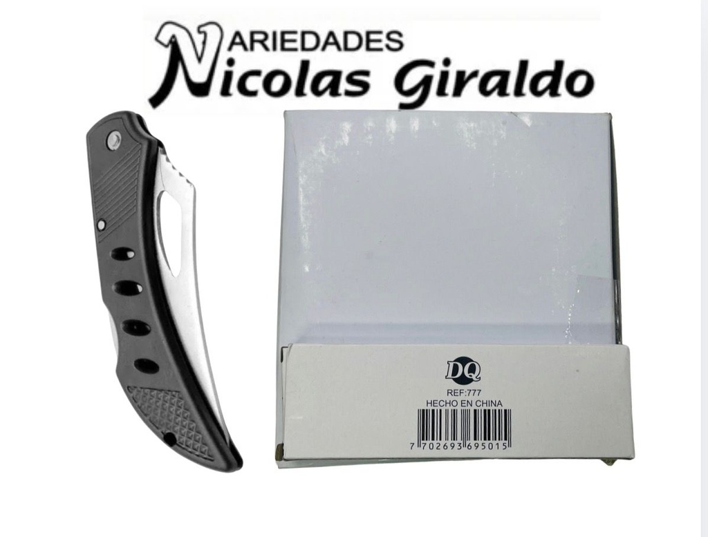 Navaja 4 huecos caja x12