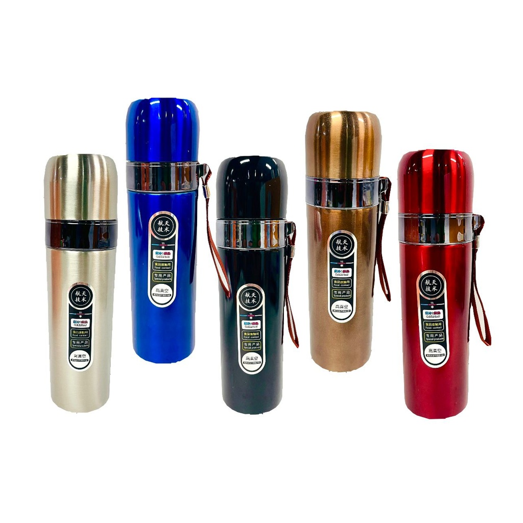 Termo metalico fondo entero 500ml 