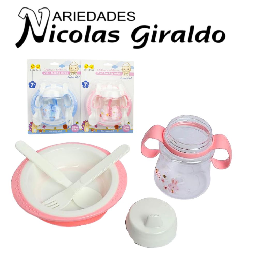 Vajilla bebe carton