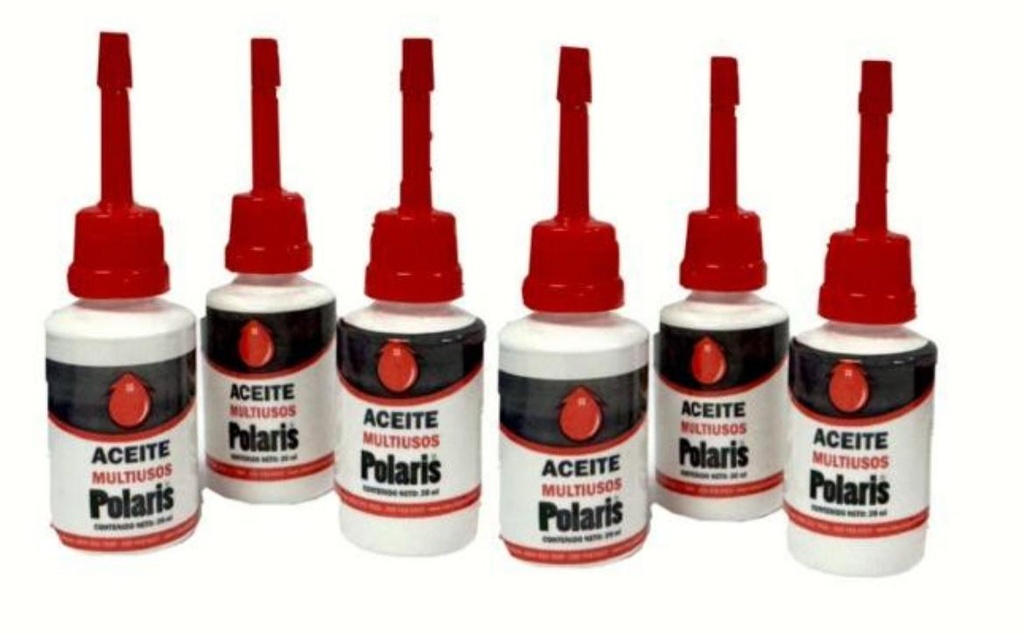 Aceite 3 en 1 x20ml bolsa x6