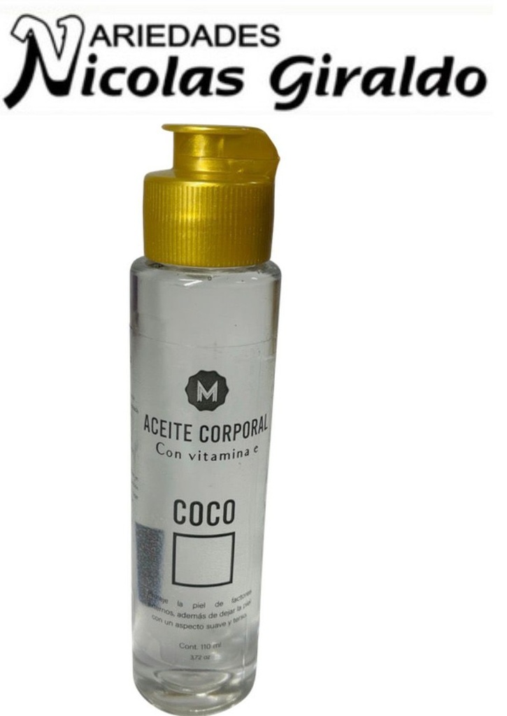 Aceite corporal medislab coco x110 pequeño