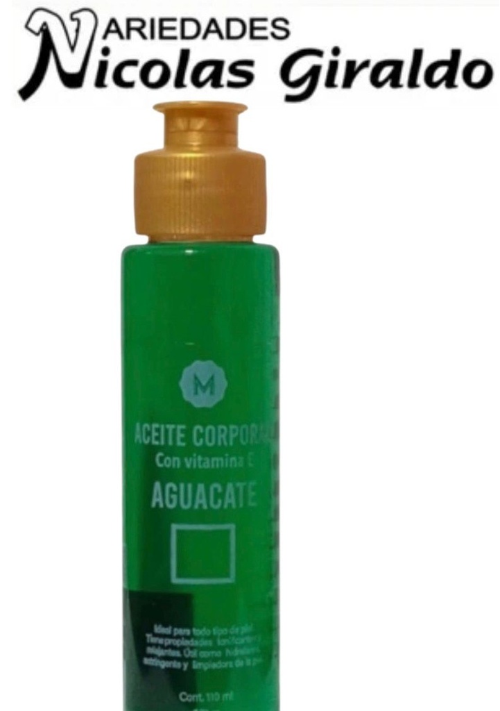 [ACAX110] Aceite medislab aguacate x110 pequeño