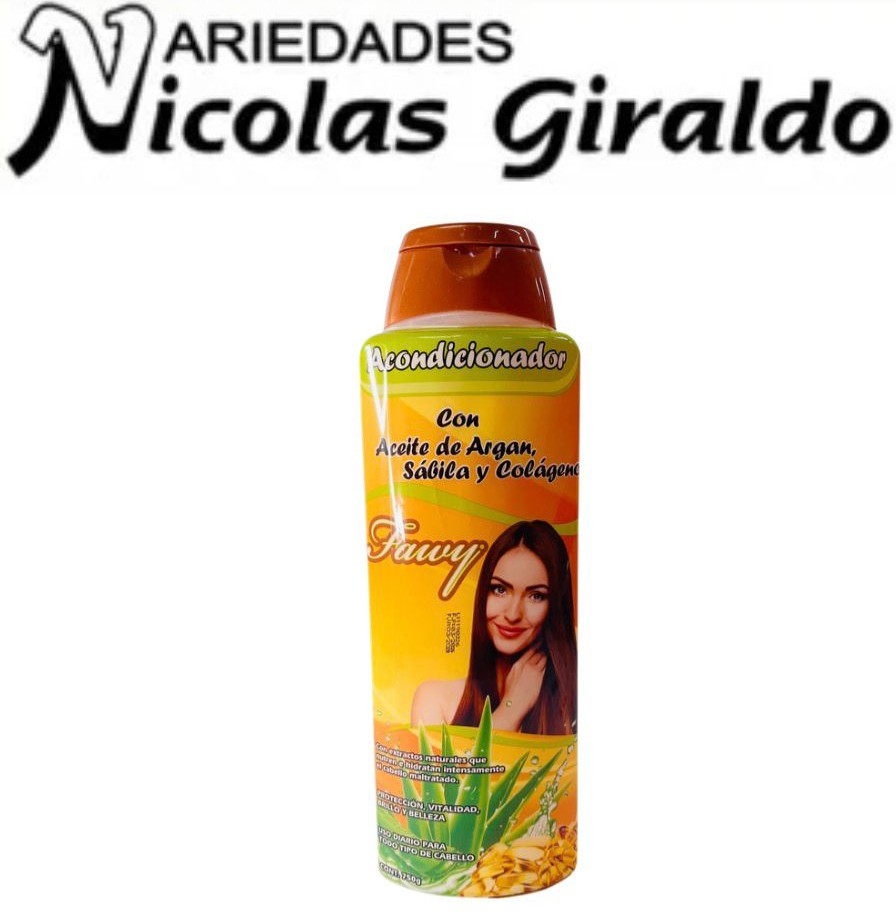 Acondicionador fawy argan x750