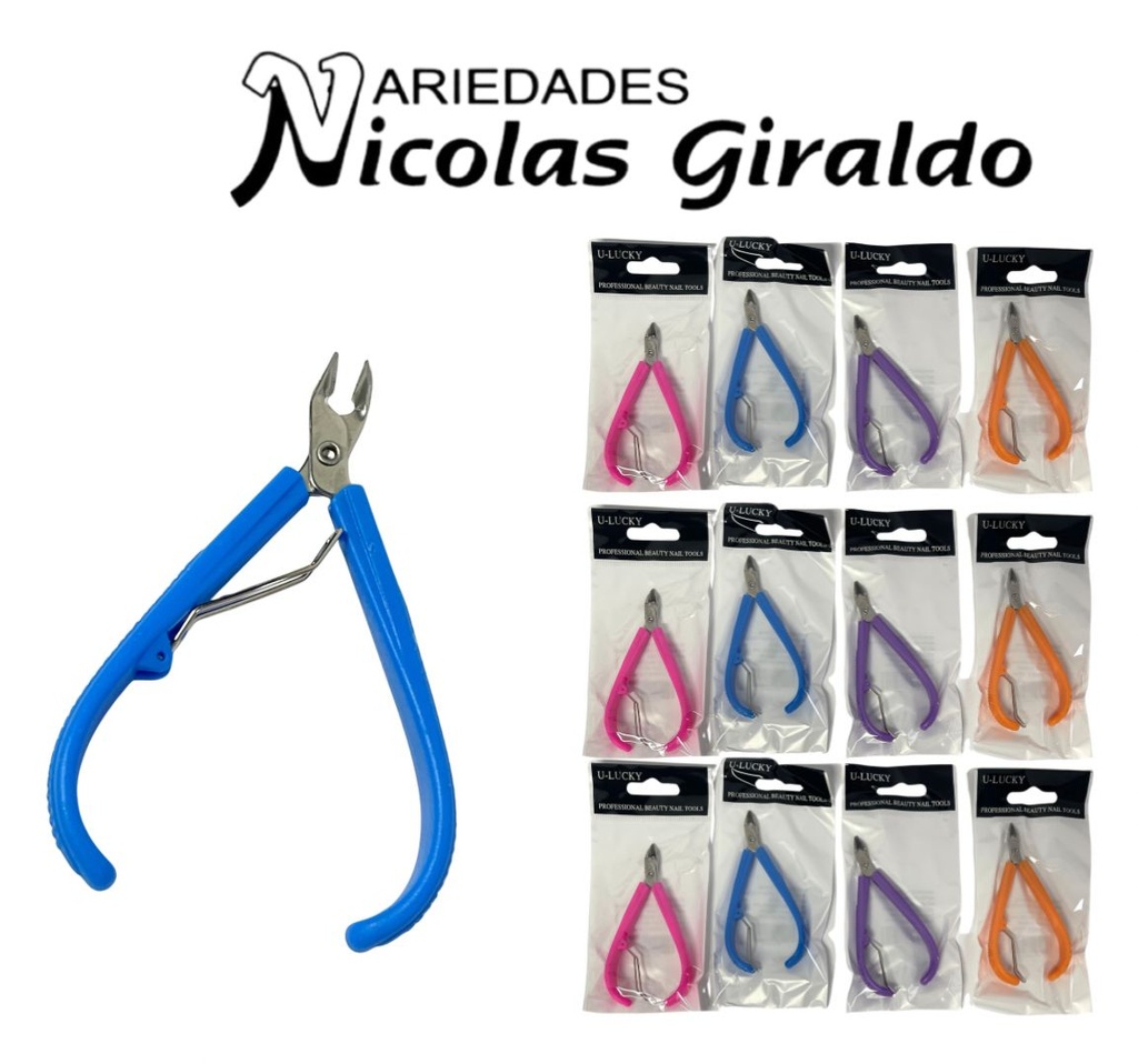Alicate uña sencillo bolsa PQT X12 