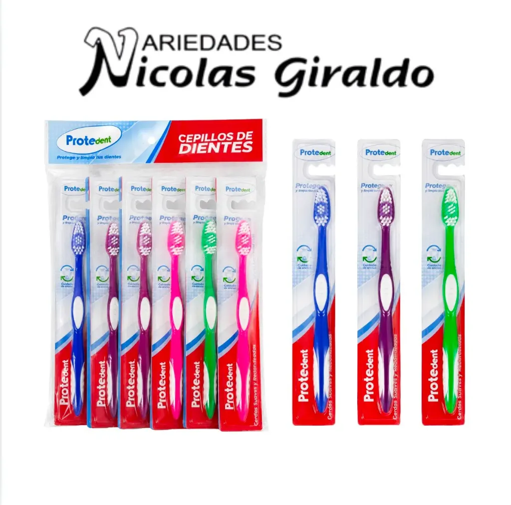 [PTD172] Cepillo dental adulto protedent x12