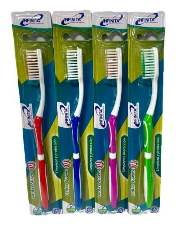 Cepillo dental infinita adulto x12 unidades 