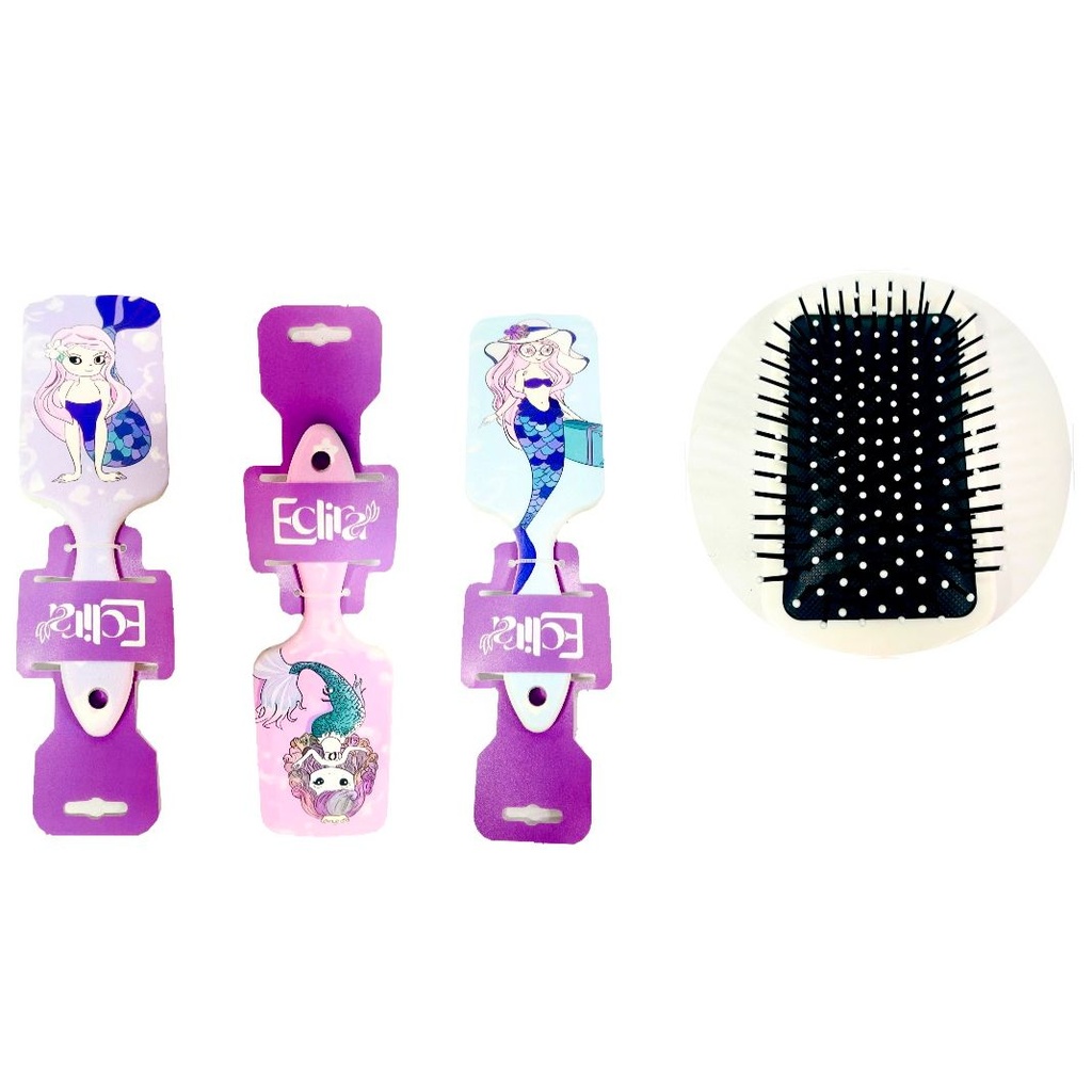 [SE7529] Cepillo peinar salon estampado