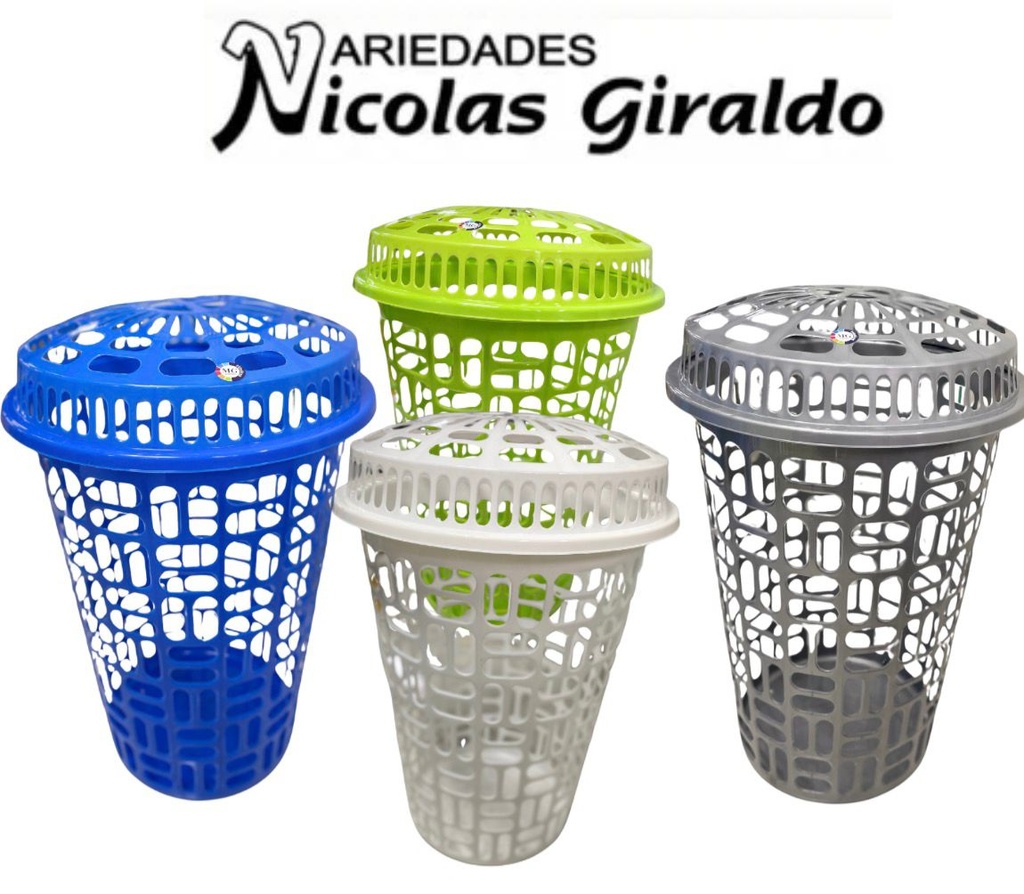 Cesta ropa plastica grande