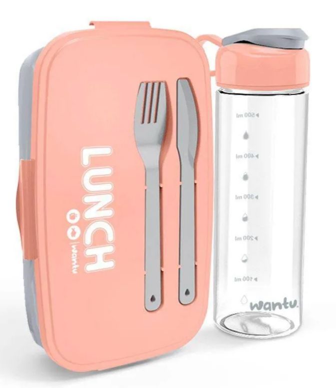 Coca mas termo lunch rosado set pietu