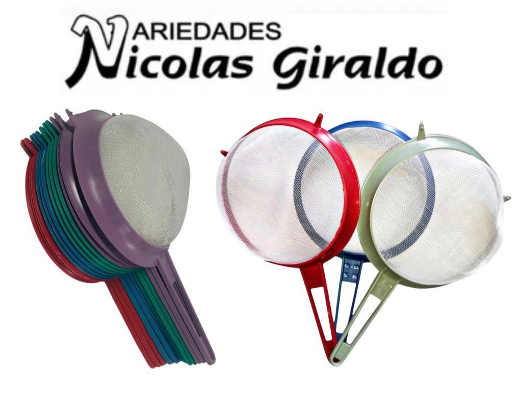[02#17] Colador mediano sencillo #17 PQT X12