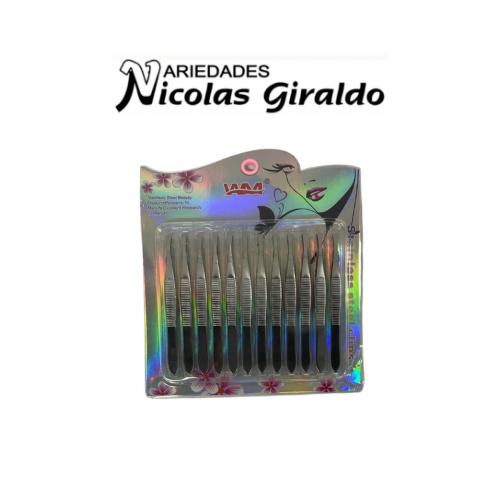 Depilador x12 plateado