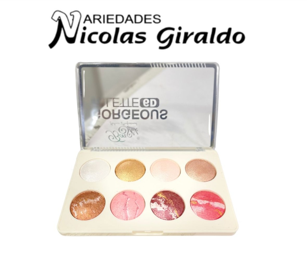 Iluminador 8 tonos Bonshik