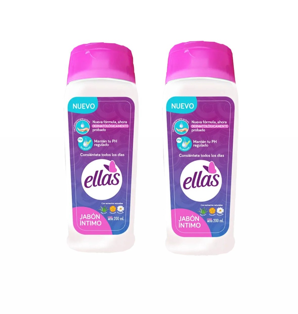 Jabon intimo ellas x200ml produsa 
