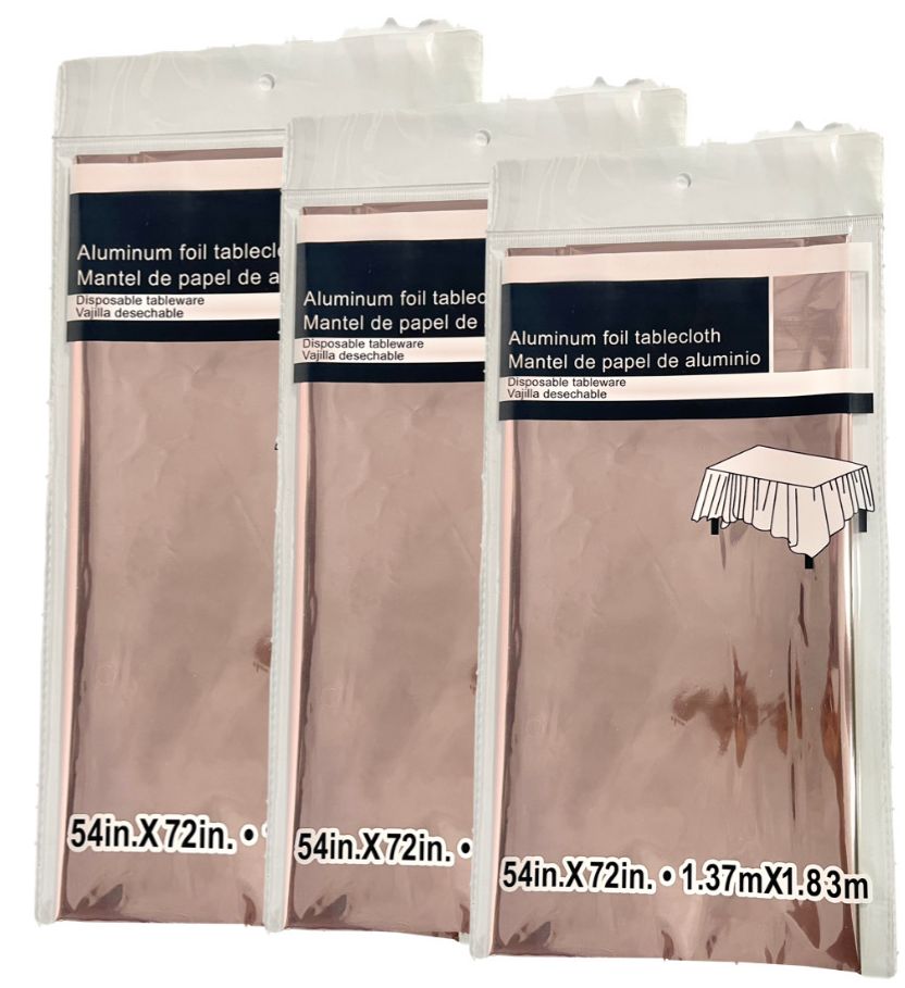 (NA643OR)Mantel fiesta brillante palo rosa