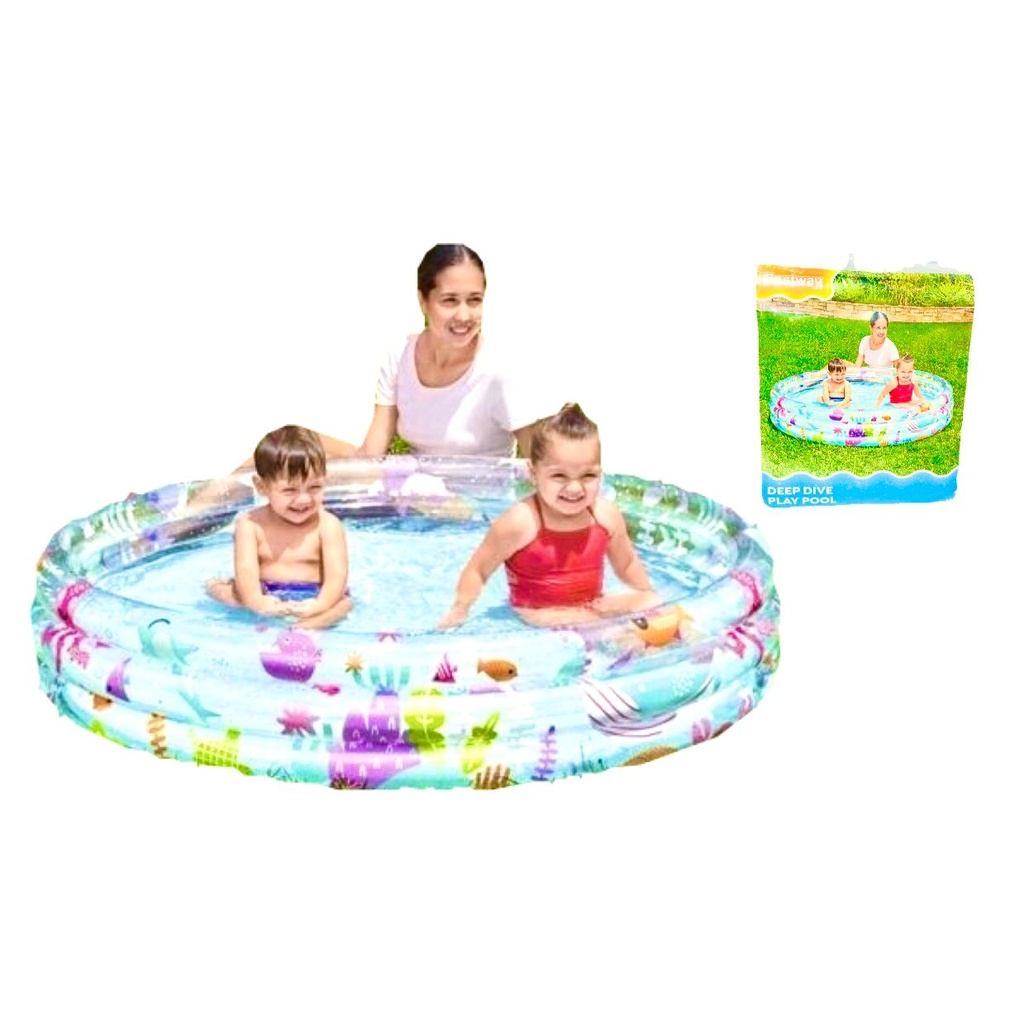 Piscina inflable 3 aros 1.52X30M