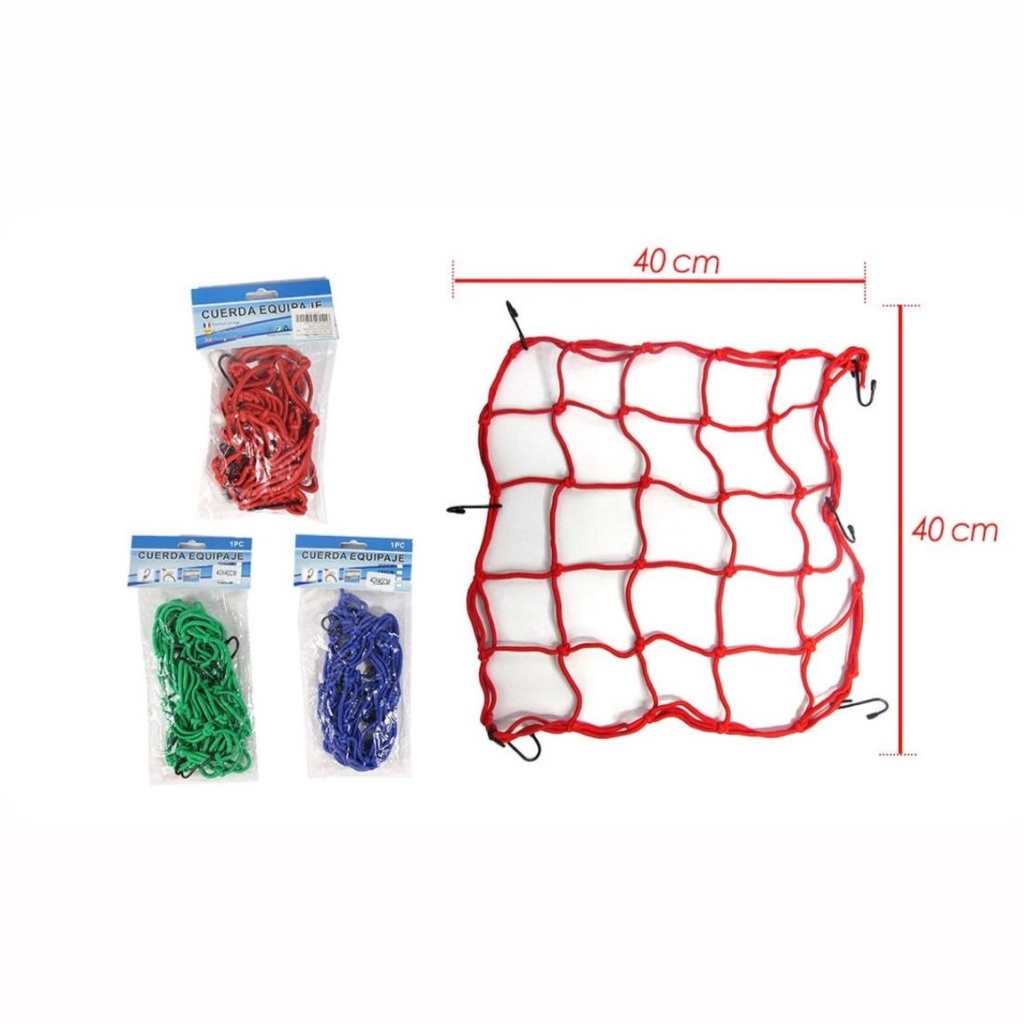 Pulpo moto malla colores 40X40