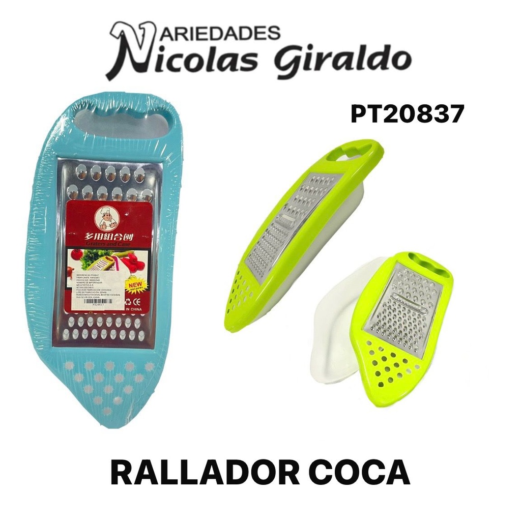 Rallador coca