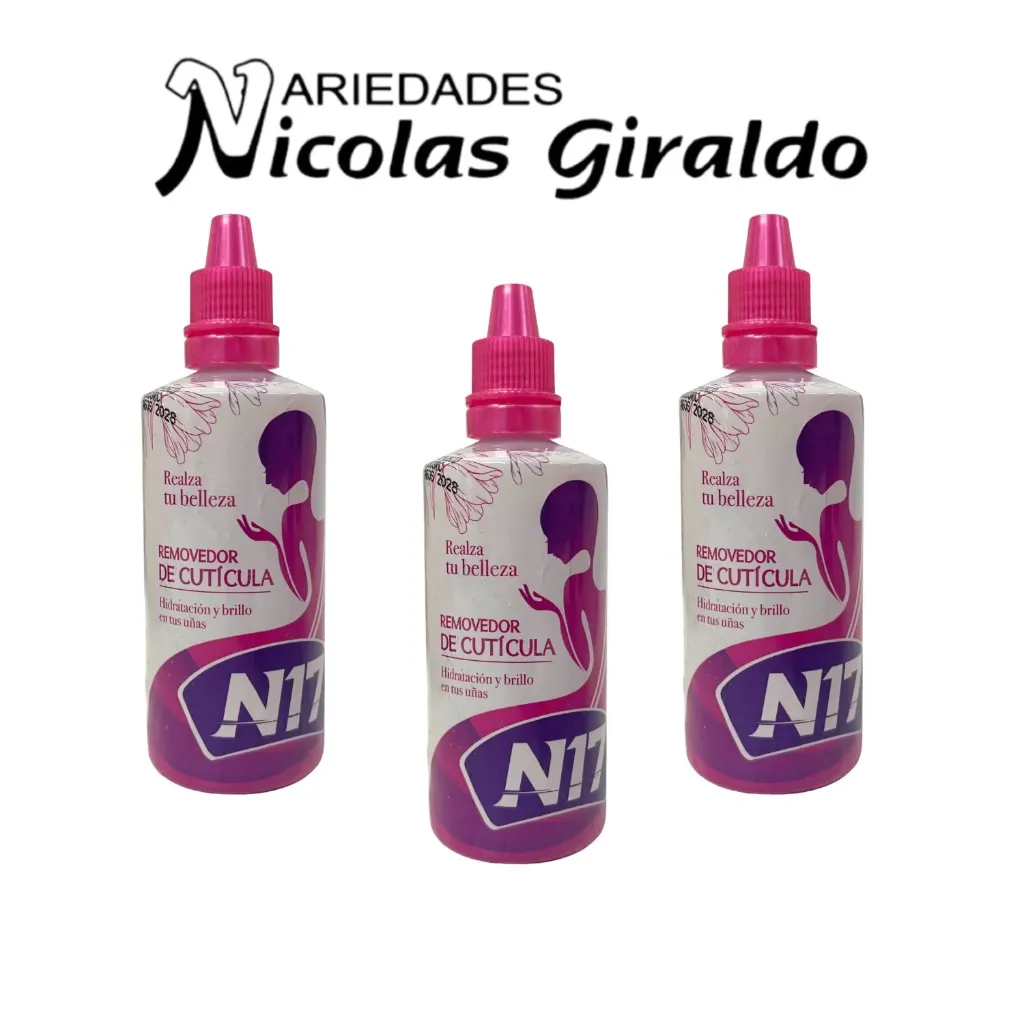 Removedor cuticula N17  