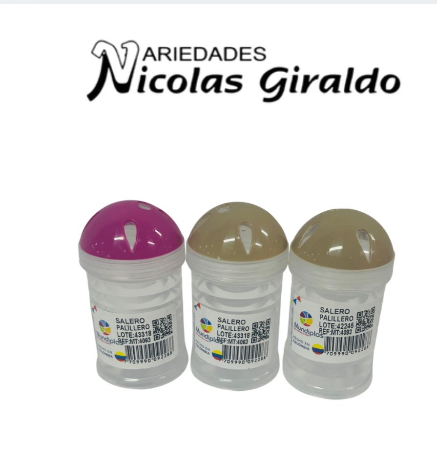Salero palillero mundiplas