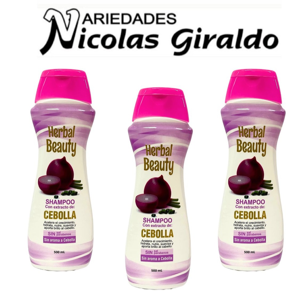 Shampoo Yenny sensual cebolla x500