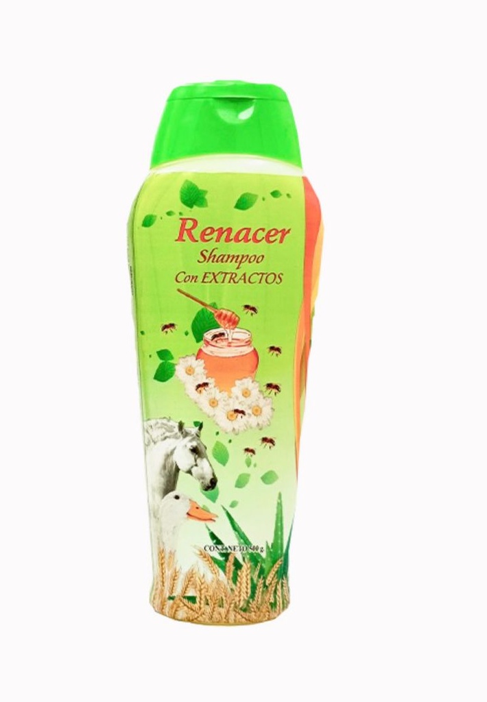 Shampoo renacer x500ml extrato natural ([4SH002)